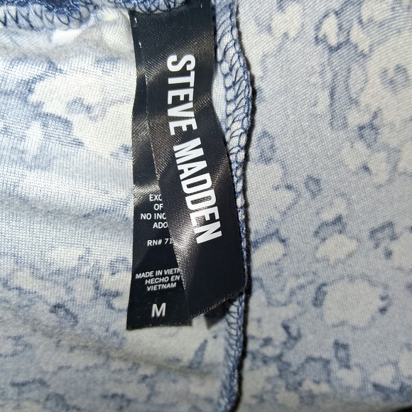 Steve Madden Blue Floral Pajama Pants - Picture 4 of 4